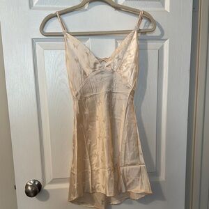 Aria Slip Dress in Cream by Voight